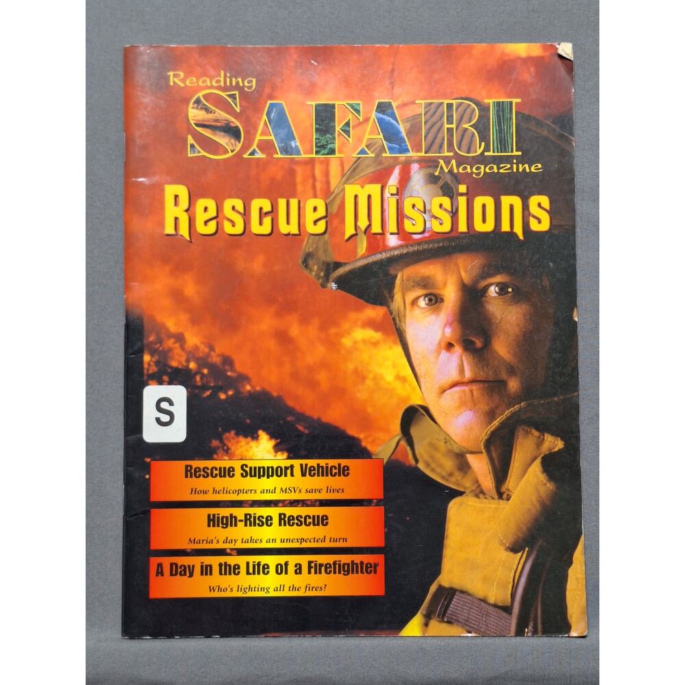 Reading Safari Magazine Rescue Missions 2004